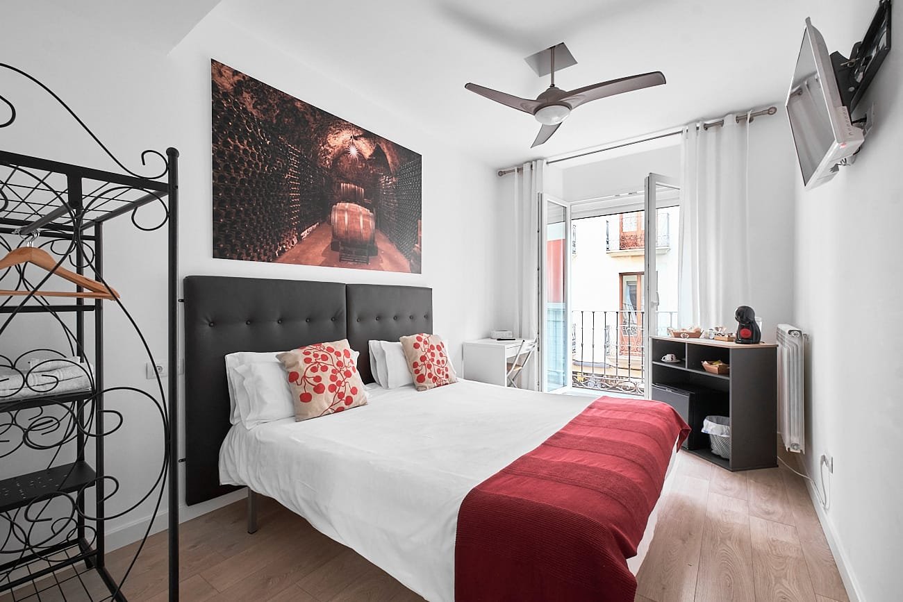 Habitación doble superior 2 en Hostal Puente de Hierro de Logroño