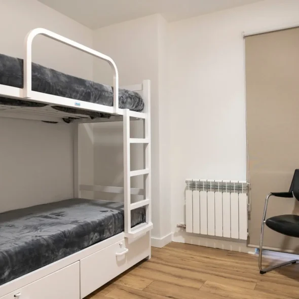Habitación Santiago En Albergue San Nicolás