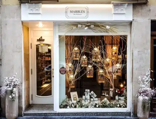 Escaparate De Perfumeria Marblés En Logroño