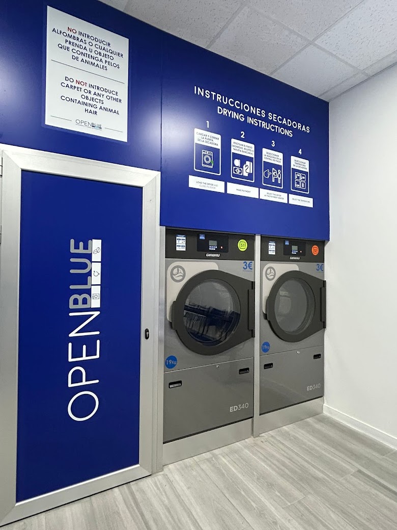 Lavandería Openblue Sagasta - Autoservicio En El Centro De Logroño Zona De Lavadoras Y Secadoras De Openblue Sagasta, Lavandería Autoservicio Cerca Del Camino De Santiago En Logroño